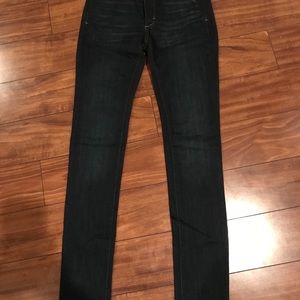 Spanx dark wash jeans
